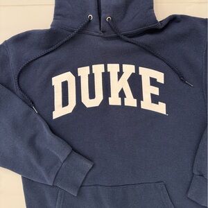 DUKE Navy Blue Hoodie by The Cotton Exchange